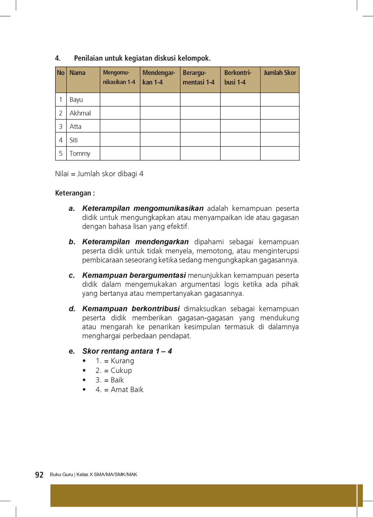 Kelas X Sejarah BG Press 34 - 92 Buku Guru | Kelas X SMA/MA/SMK/MAK ...