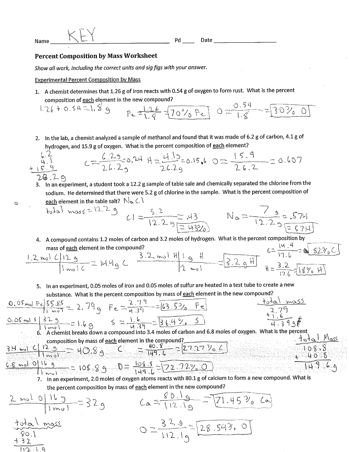 Lt 5.3 key - Assignment answer - Earth Science - Studocu