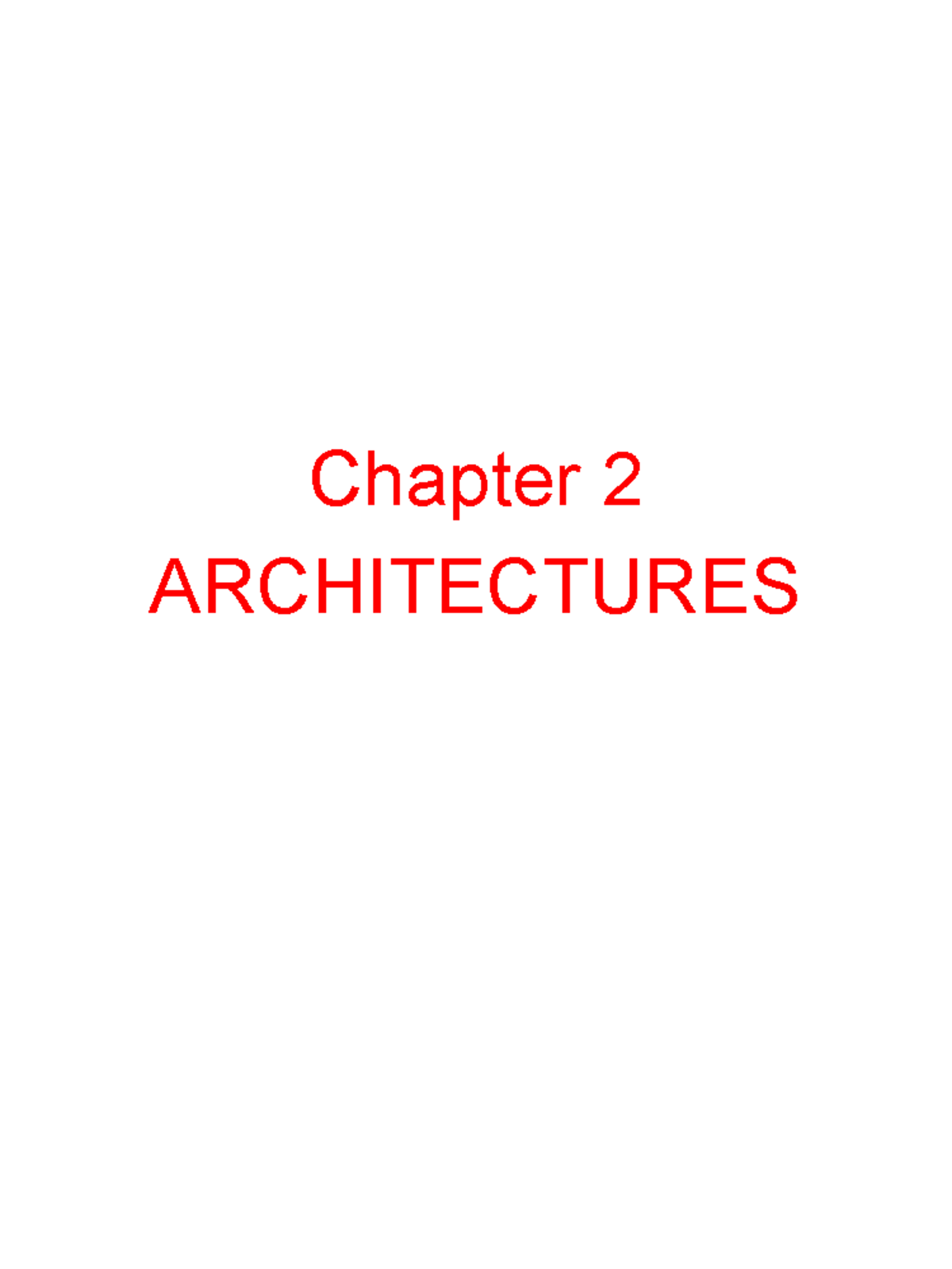 Chap-02v2 - Lecture notes 2 - Web Programming - Chapter 2 ARCHITECTURES ...