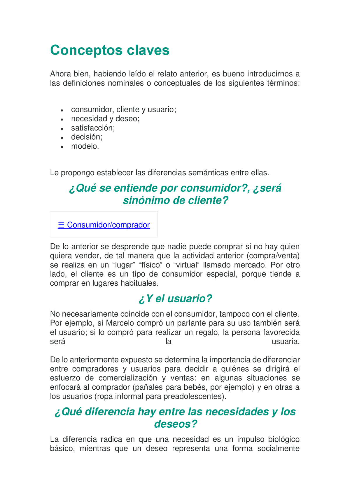 Conceptos claves pdf Conceptos claves Ahora bien habiendo leído el