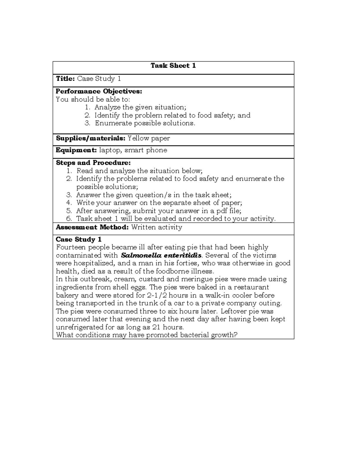 Task Sheet 1study hard to be successful someday! good luck ...