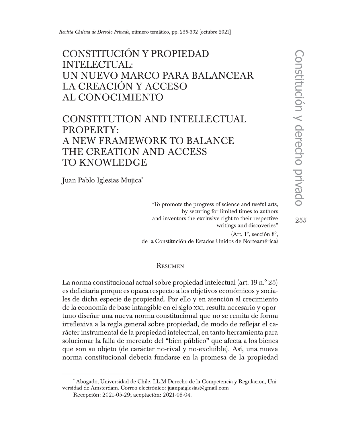 Constituci N Y Propiedad Intelectual 1663261616 - Constitución Y ...