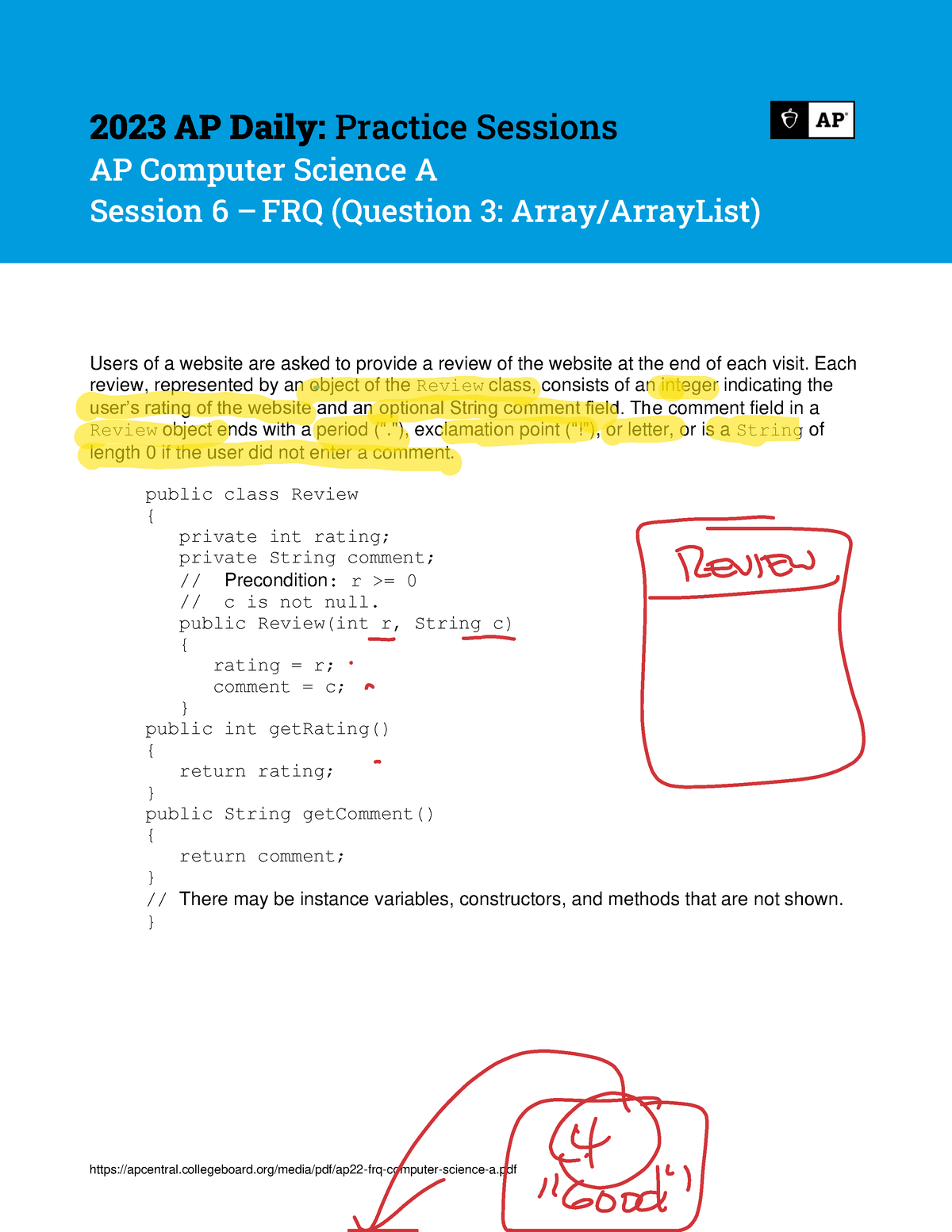 AP Review Document