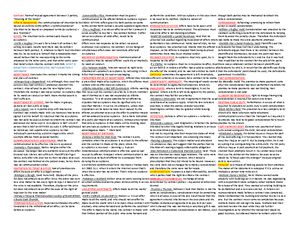 Contract exam notes - A contract: is an agreement between 2 or more ...