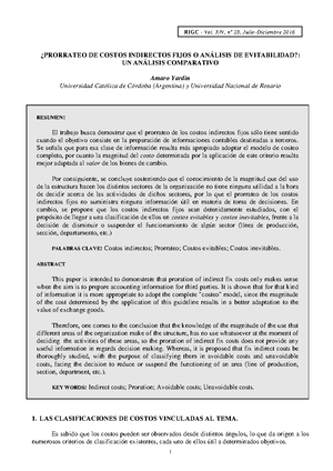 Contab Costos Resumen Final - UNIDAD 1: TEORIA GRAL DEL COSTO Y LA ...