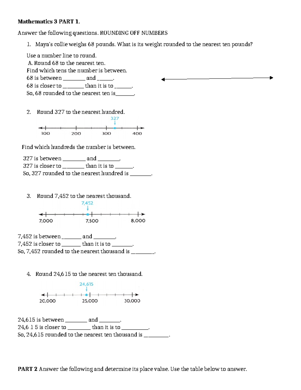 Reviewer EXAM - this is just an elementary practice worksheet for math ...
