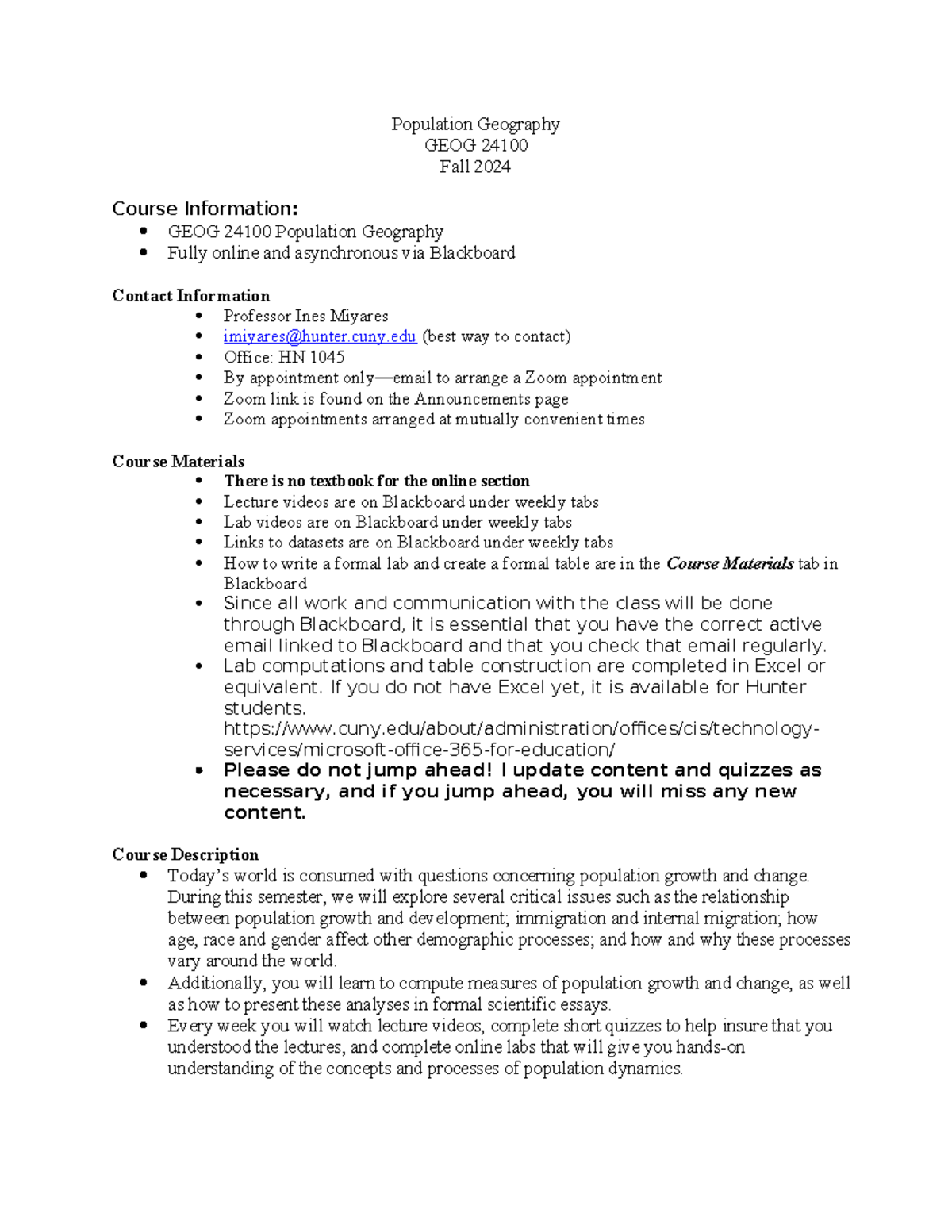Pop geo fall 2024(1) Population Geography (GEOG 241) lecture notes