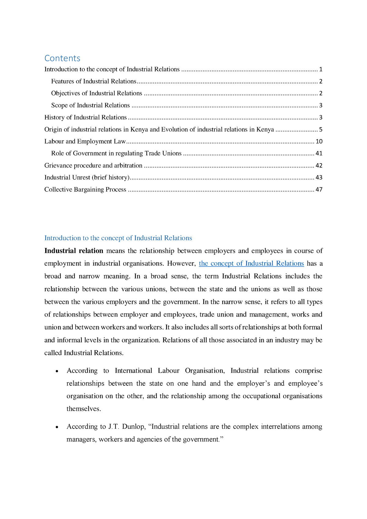 labour-notes-contents-introduction-to-the-concept-of-industrial