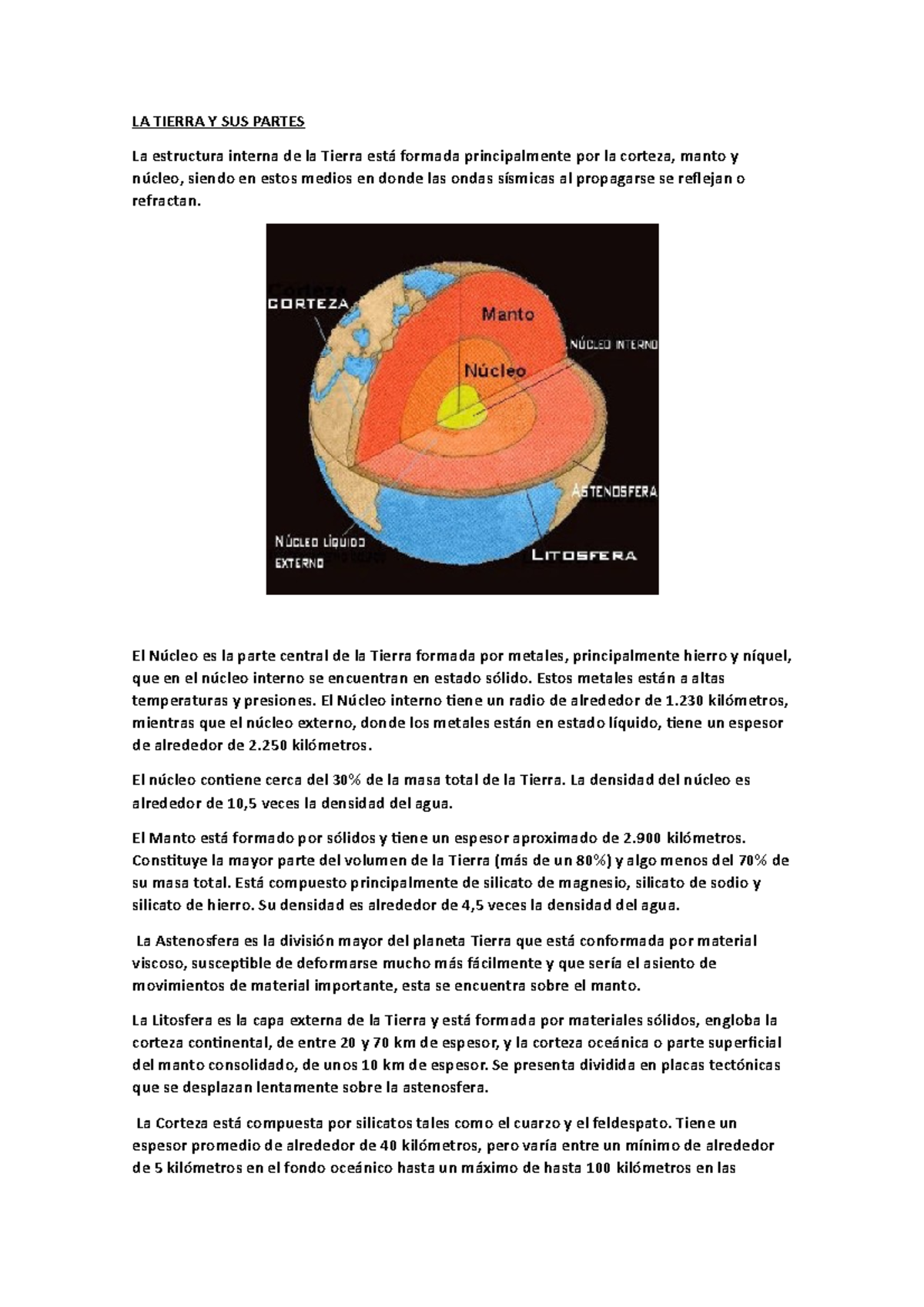 densidad del planeta tierra