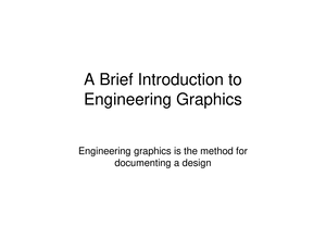 GE3251 Engineering Graphics Lecture Notes 1 - ENGINEERING GRAPHICS ...