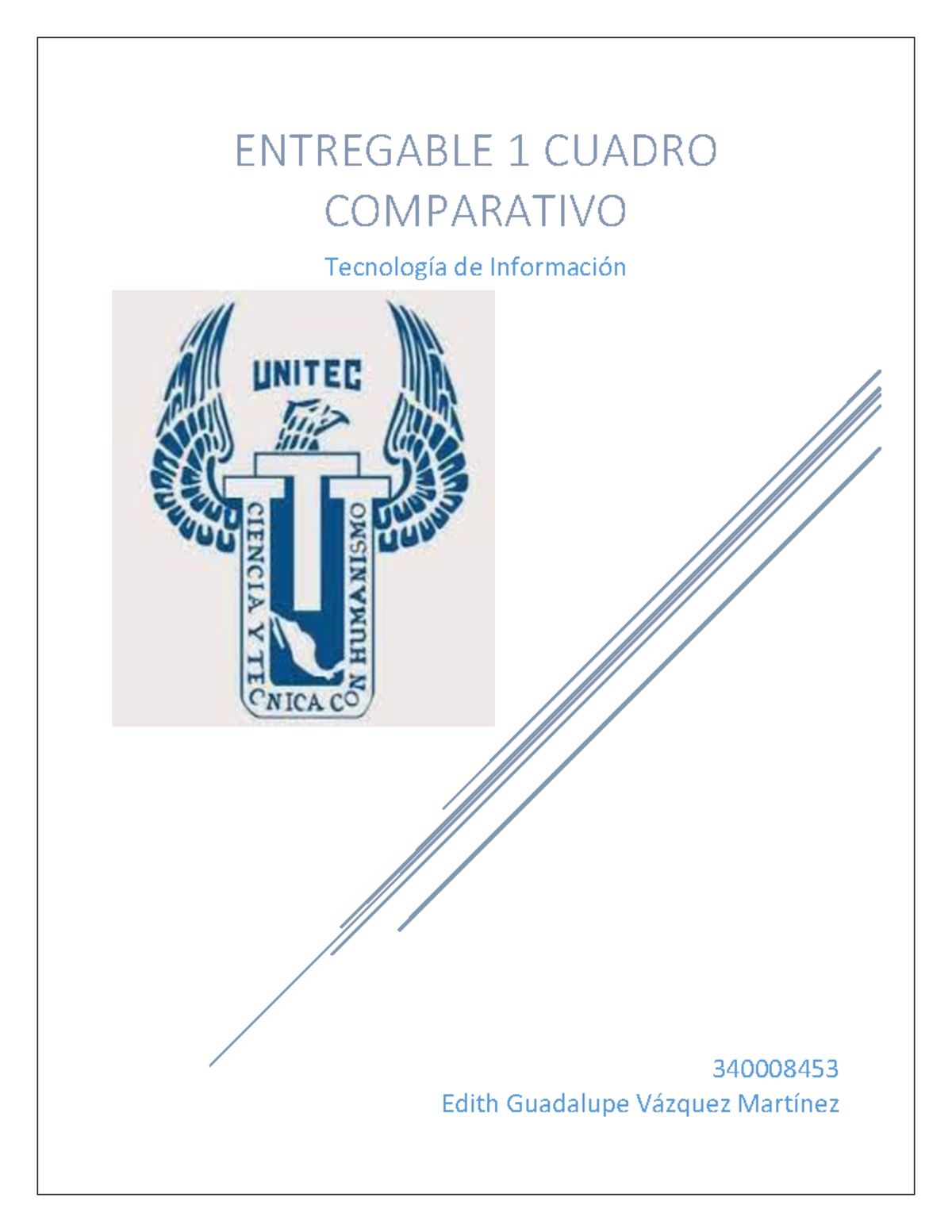 Entregable 1 Tecnologia información - 340008453 Edith Guadalupe Vázquez ...