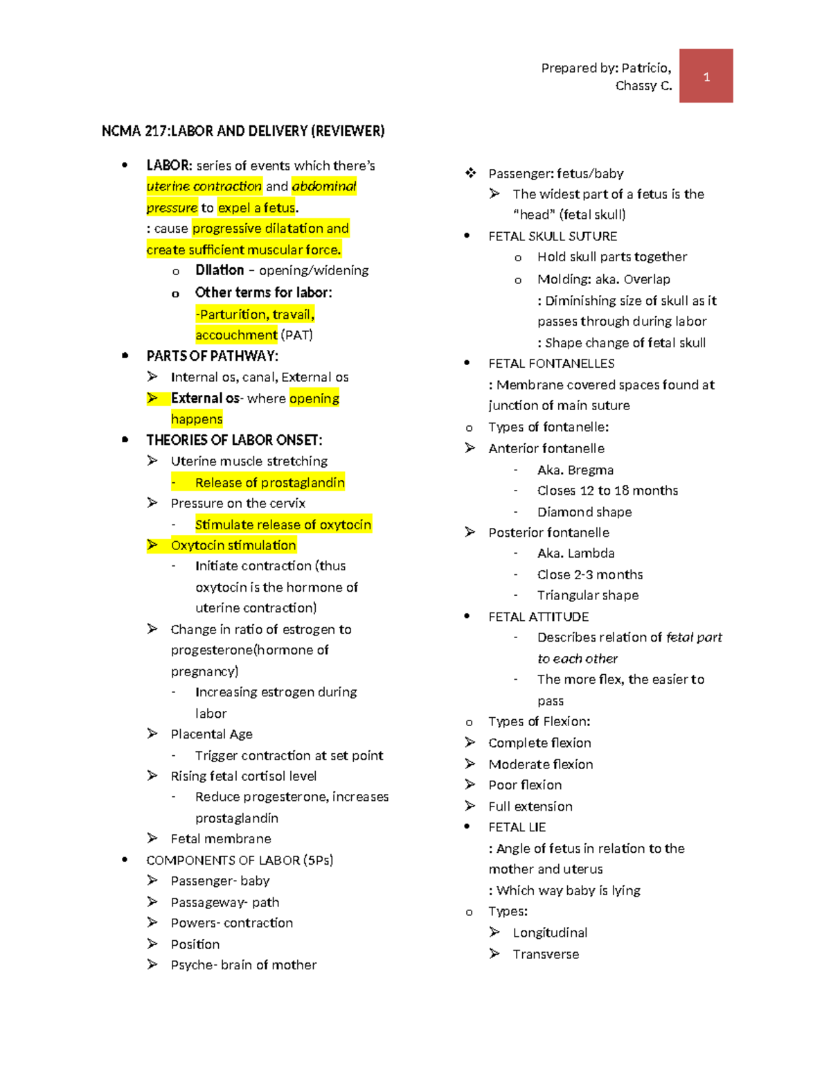 notes-in-labor-and-delivery-2-chassy-c-1-ncma-217-labor-and-delivery