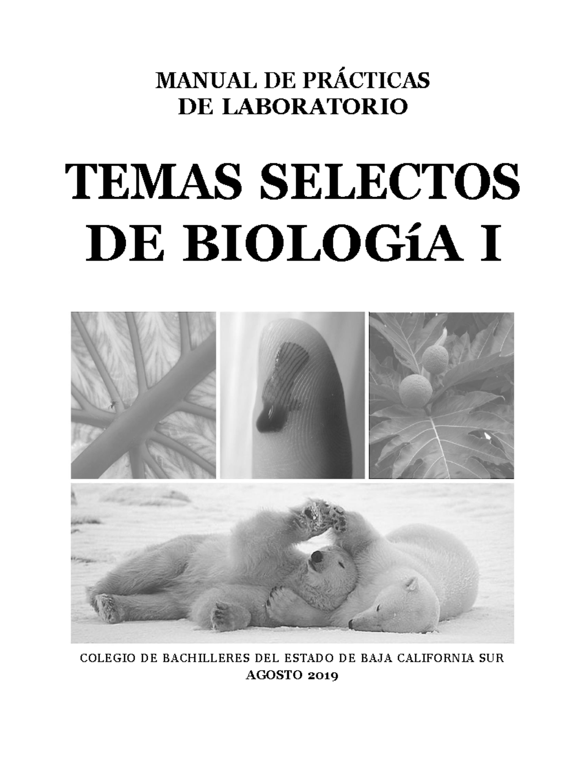 Manual De Practicas De Laboratorio Temas Selectos Biologia I - MANUAL ...