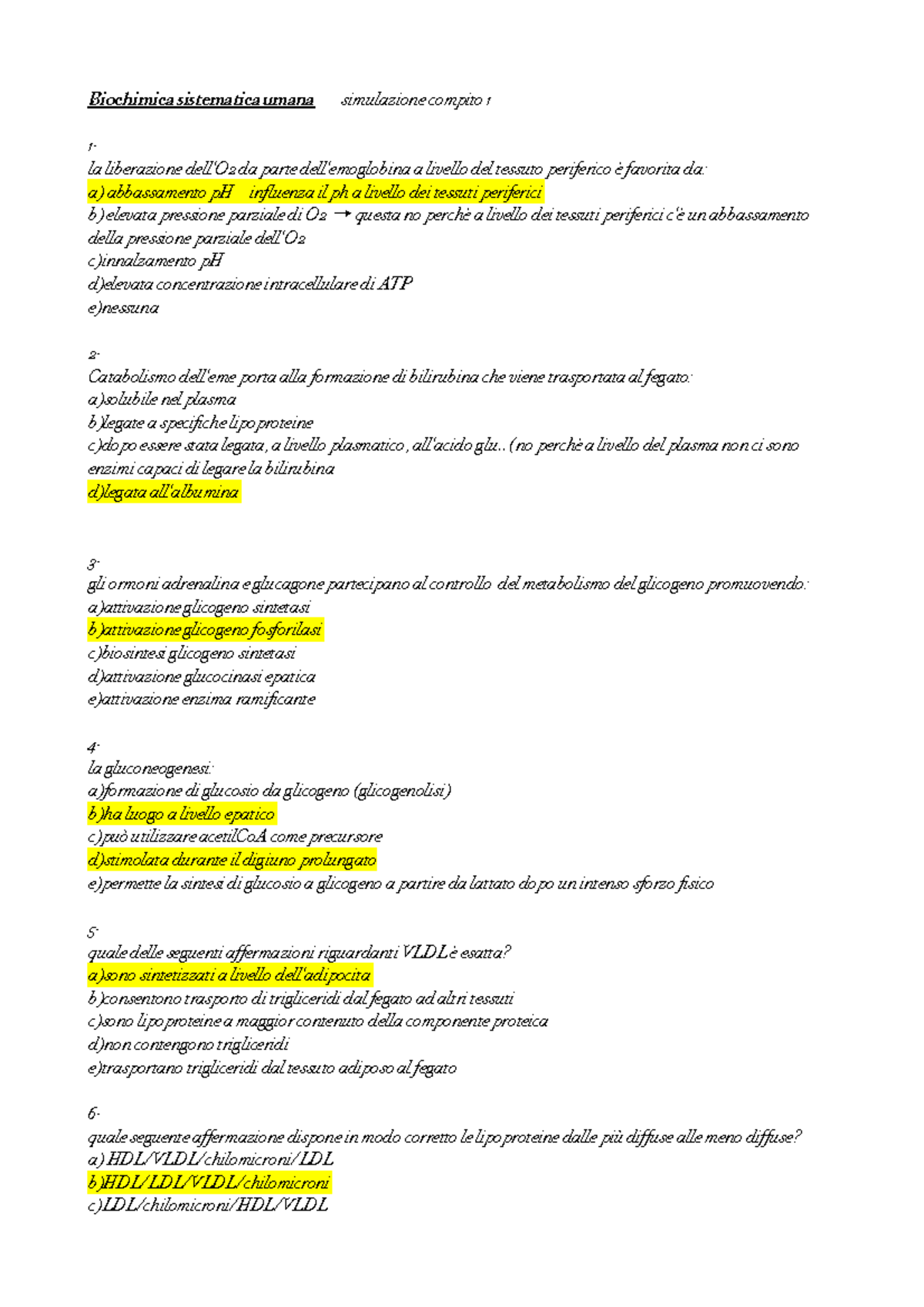 Domande Psicologia Generale Con Risposte