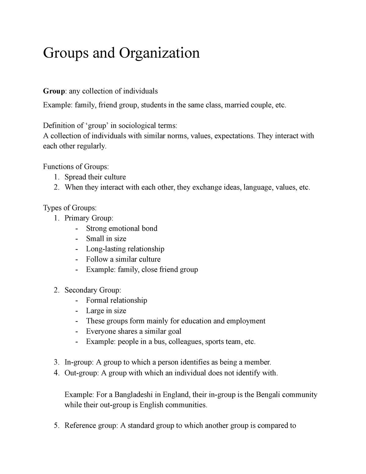 groups-organization-introduction-to-sociology-iub-studocu