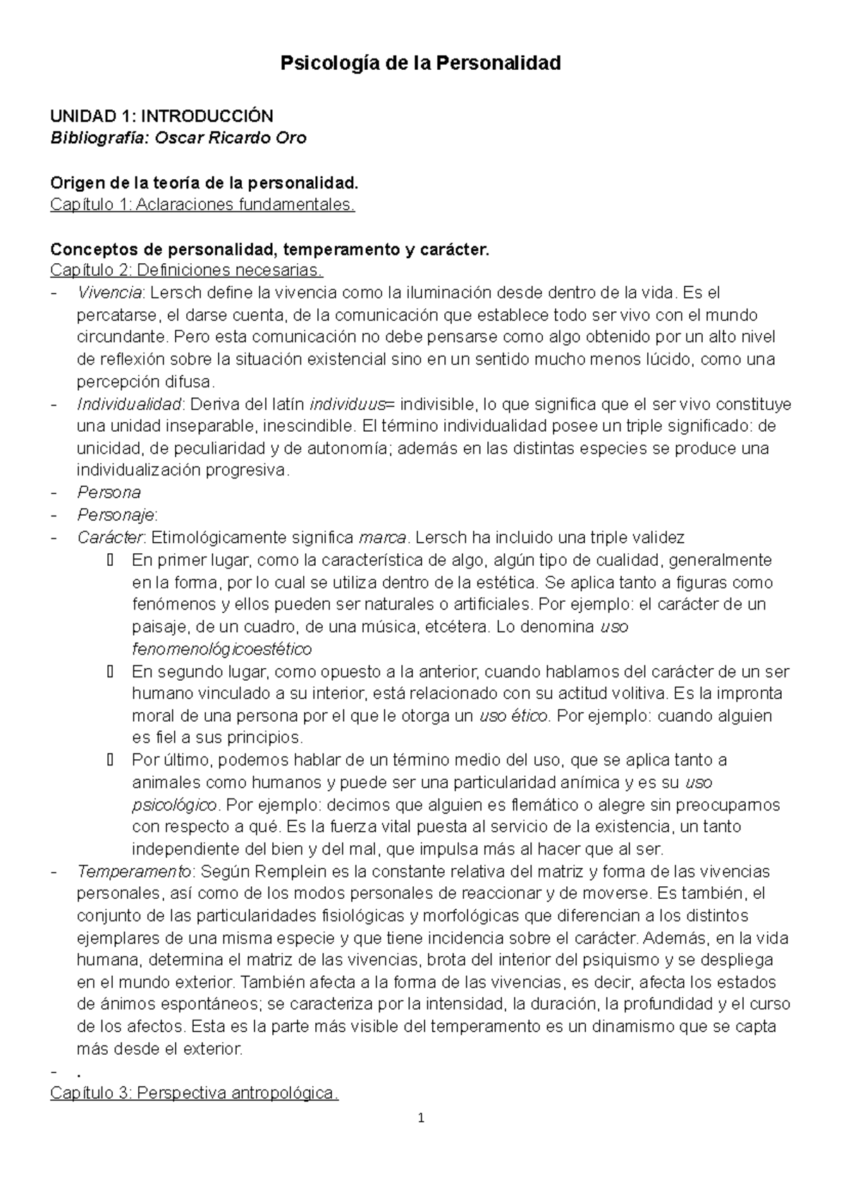 Ps. de la Personalidad - Resumen-5 - Psicología de la Personalidad ...