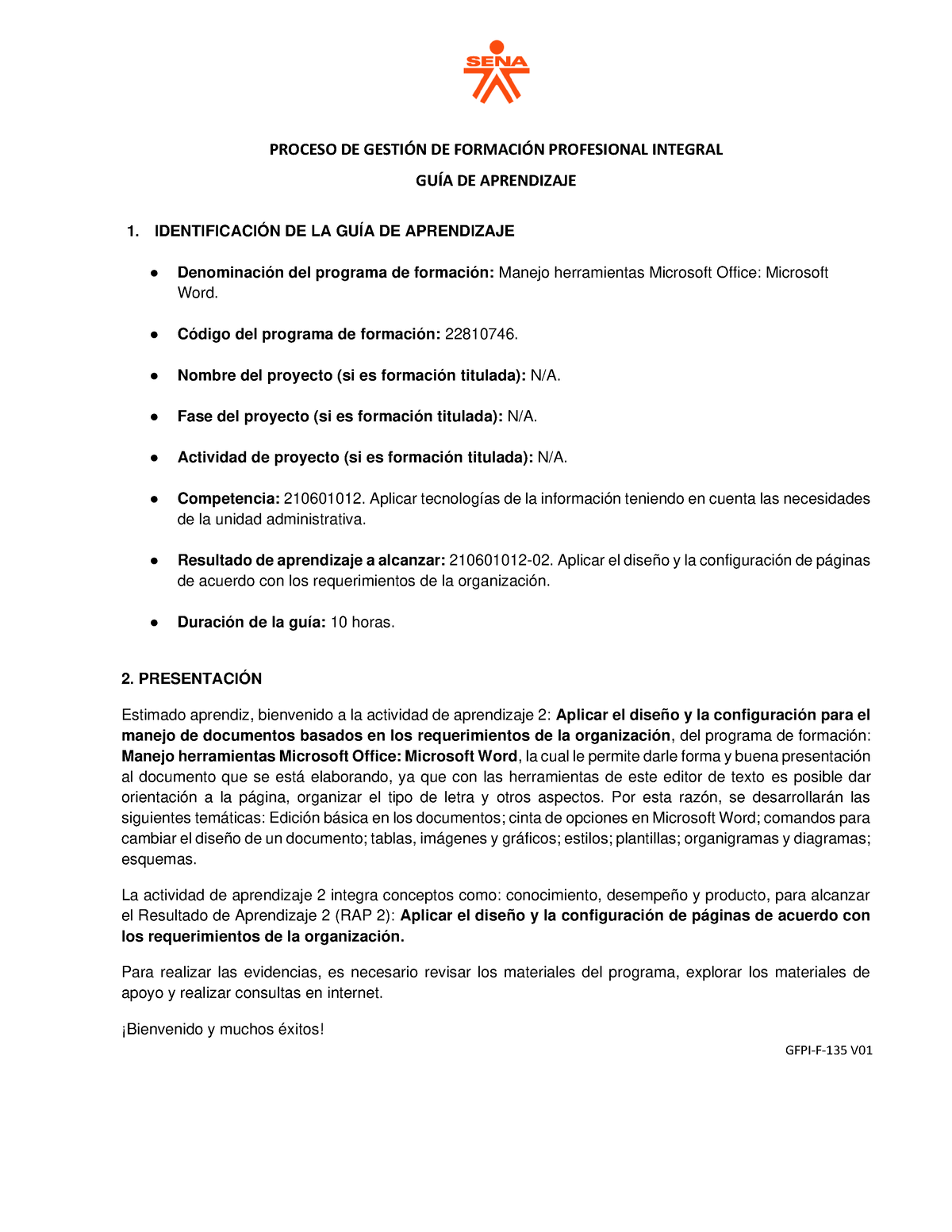 Guia De Aprendizaje 2 - Logistica - PROCESO DE GESTI”N DE FORMACI”N ...