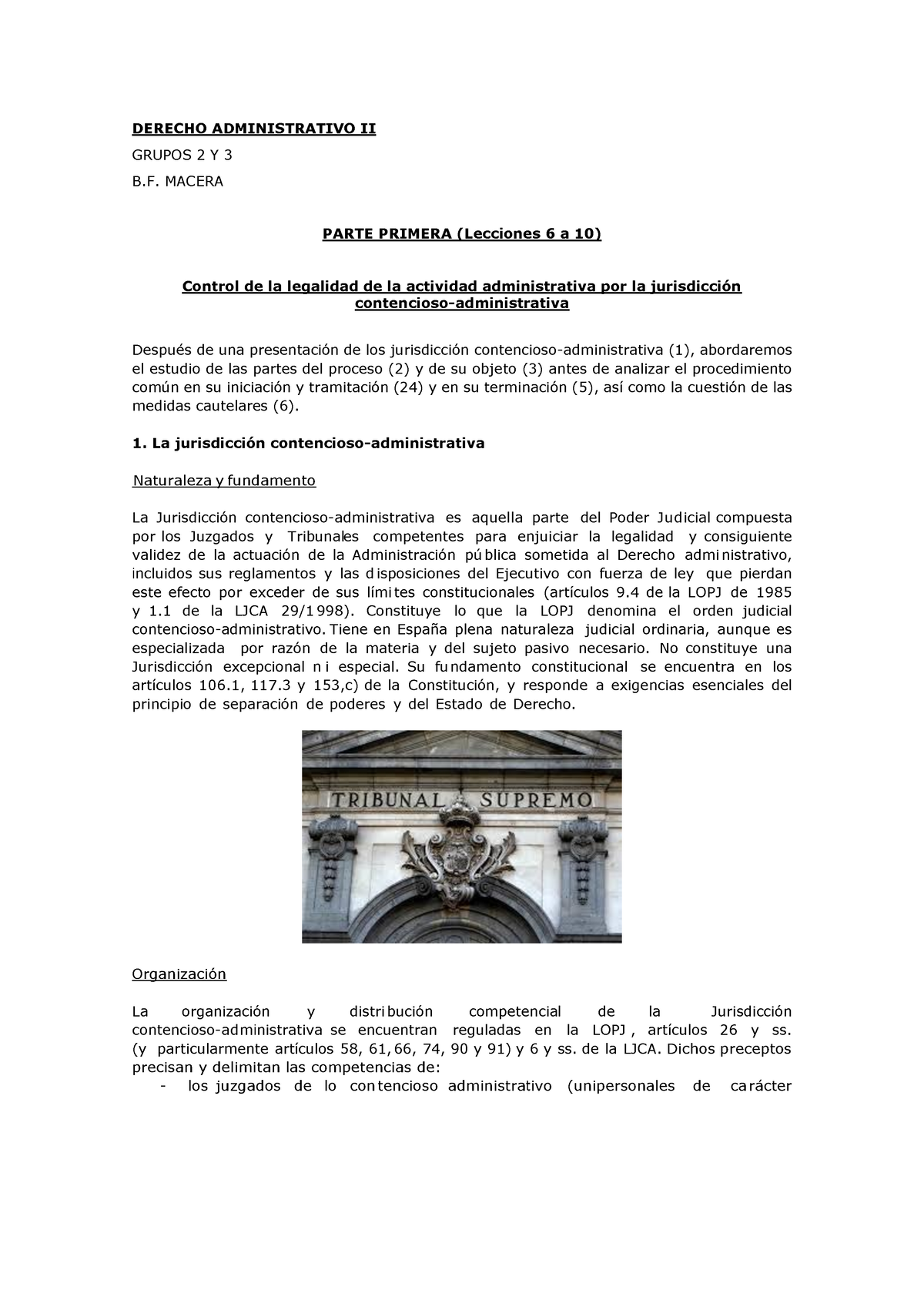 Lecciones 6-10 - Apuntes D. Administrativo II - DERECHO ADMINISTRATIVO ...