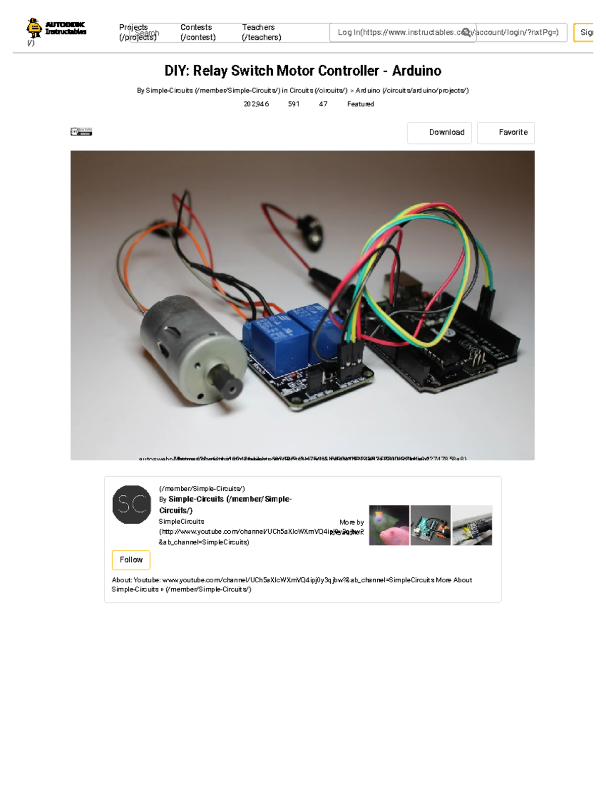 Scfull com diy relay switch motor controller arduino 4 steps with ...