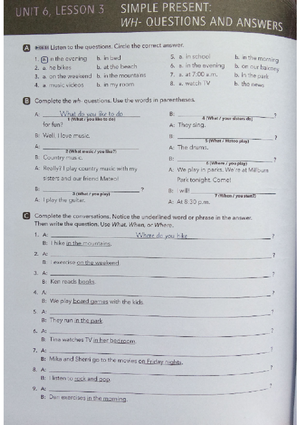 INTRO_ UNIDAD 3 MyELT - Intro / Unit 3 / Lesson AGrammar 1 INSTRUCTIONS ...