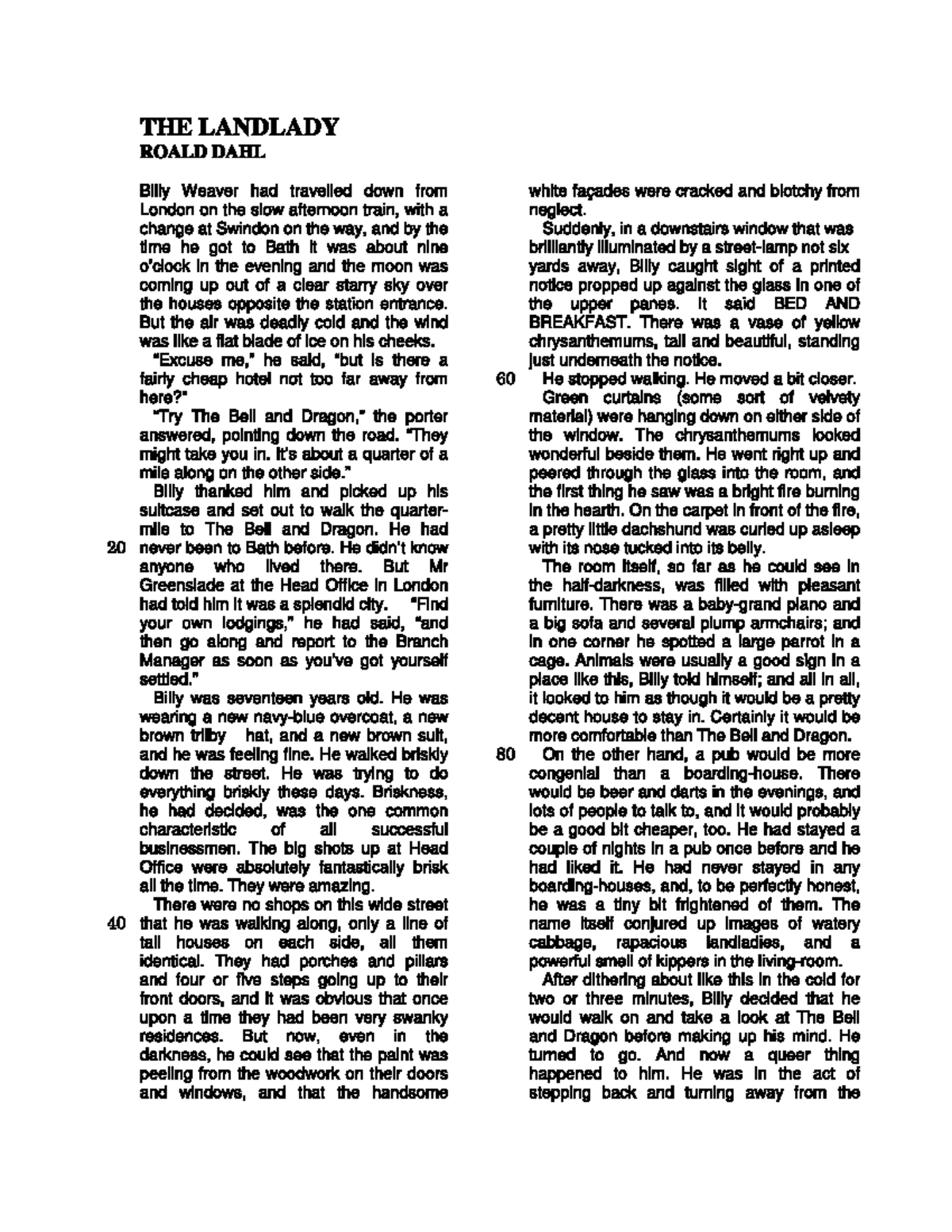 The+Land+lady+Text dddddddd EECE 2750 Studocu