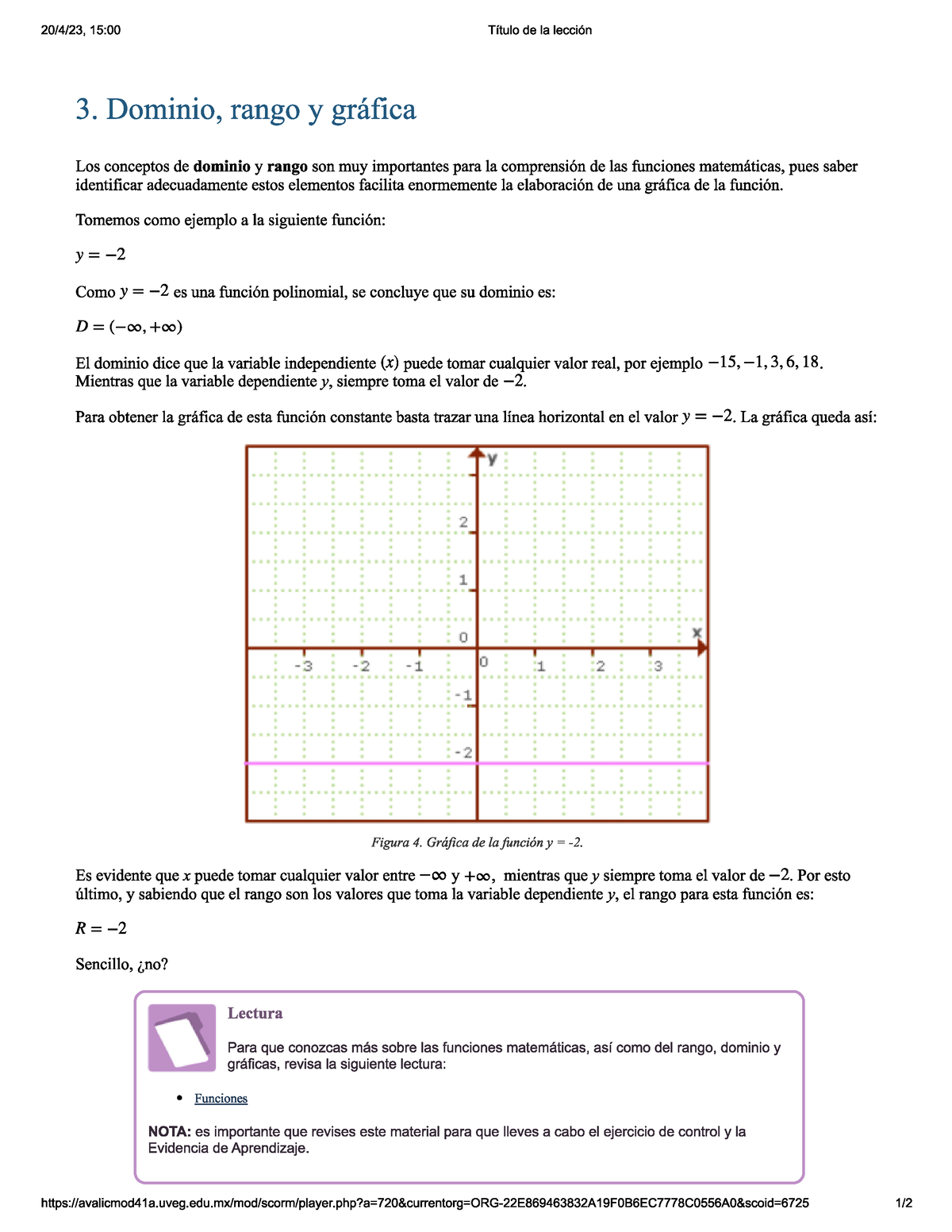 Dominio Rango Y Grafica Aseguramiento Y Administraci N De La