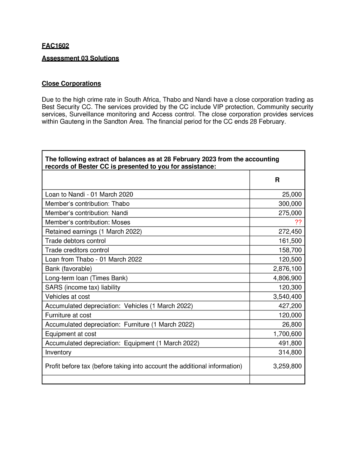 FAC1602 Assessment 03 Solutions - FAC Assessment 03 Solutions Close ...