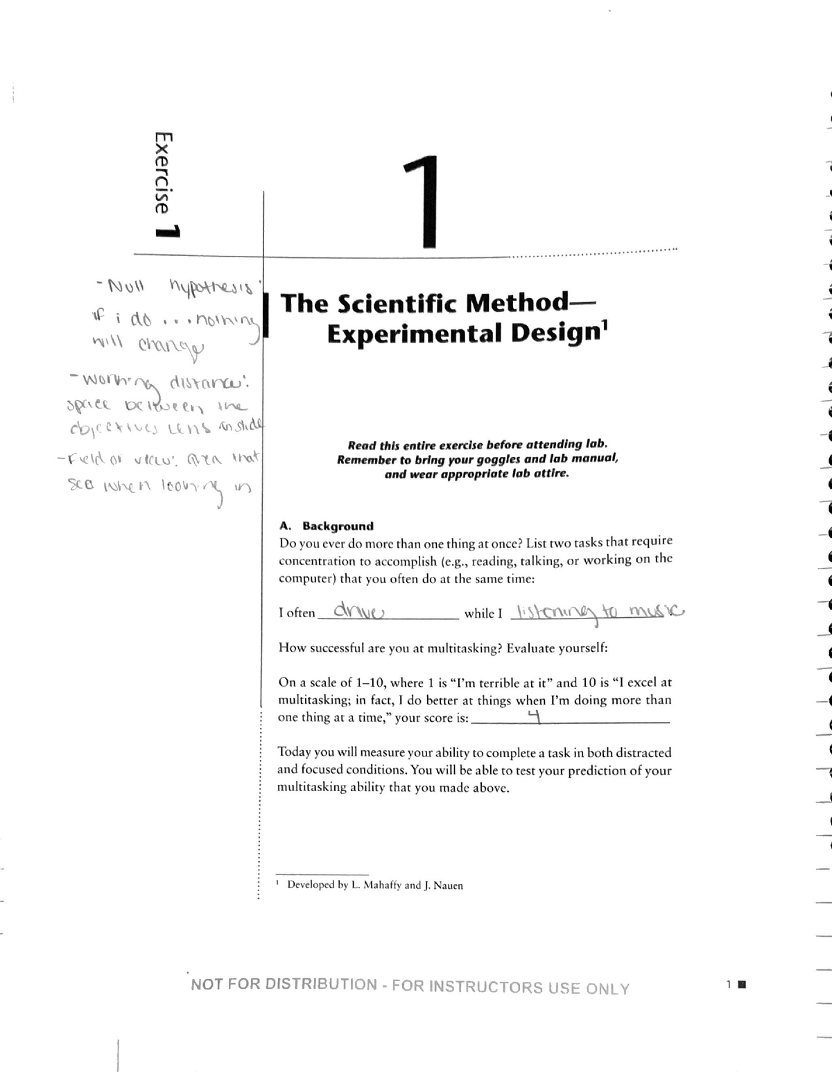 Ex 1 - Exercise 1 Lab Answers - BISC207 - Studocu