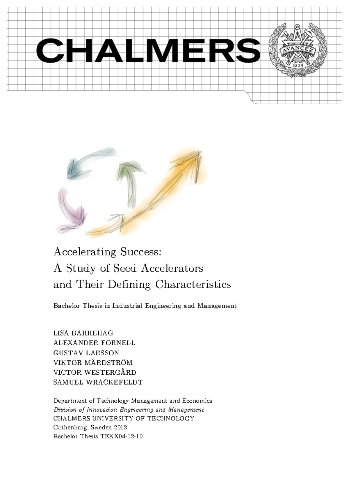 Accelerating-Success - Accelerating Success: A Study of Seed ...