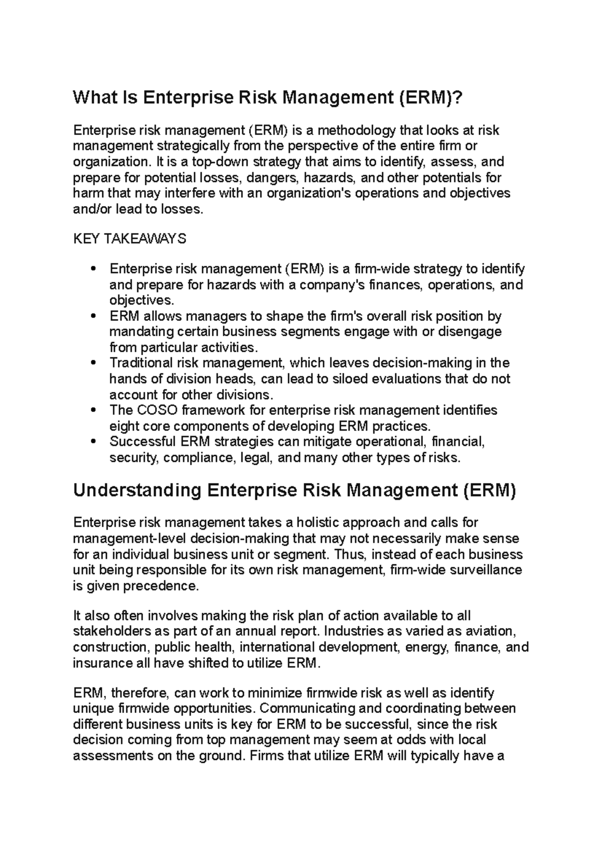 what-is-enterprise-risk-management-it-is-a-top-down-strategy-that