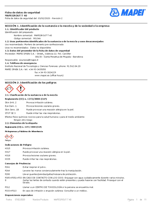 Ficha Tecnica - ####### CAMPOS DE APLICACIÓN Mapelastic Smart se ...