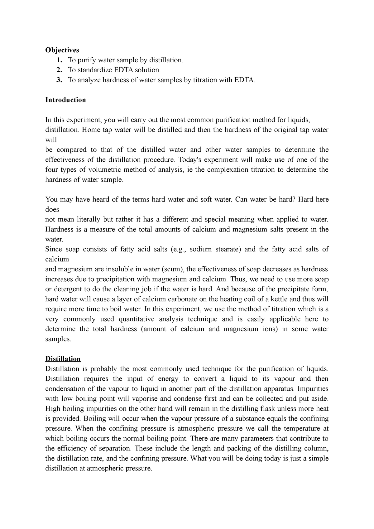 lab report experiment 5 chm421