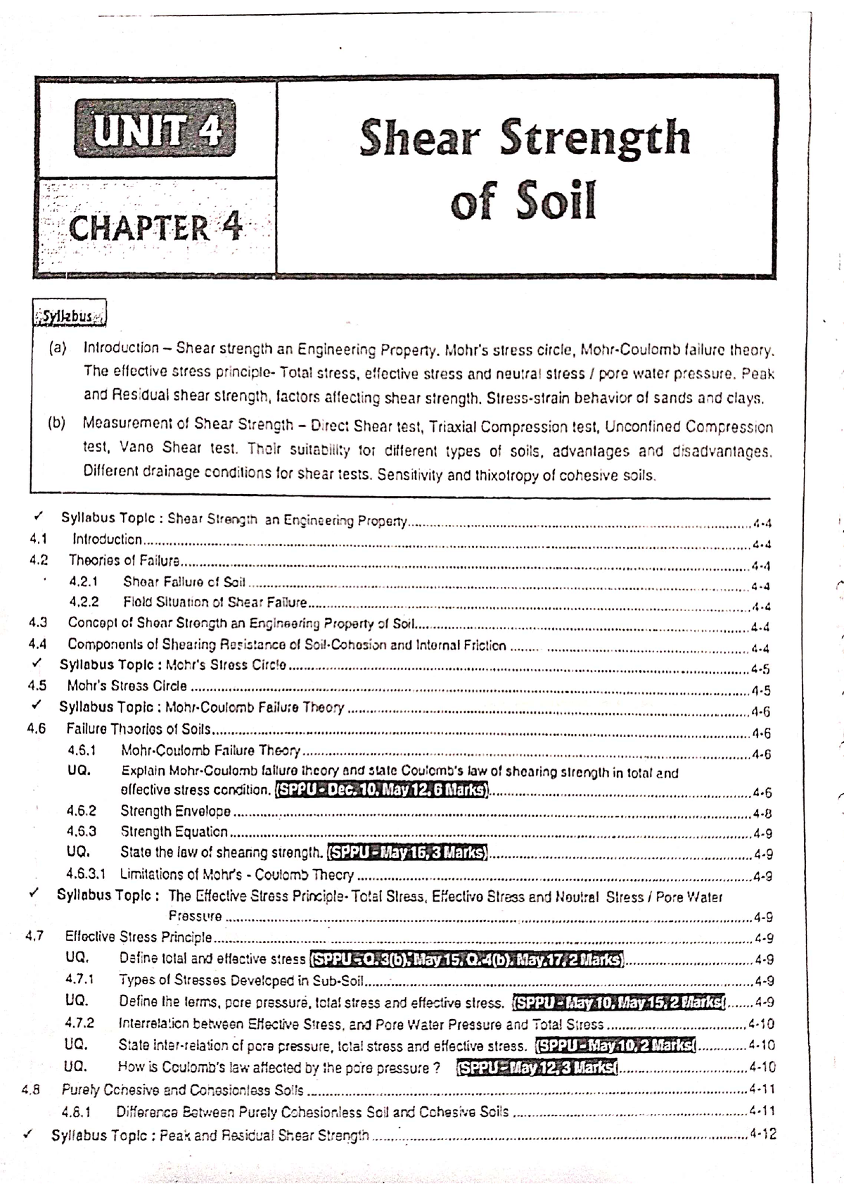 U4 Shear Strength Of Soil 01-Jun-2022 6-37 Pm - Corporate Law - Studocu