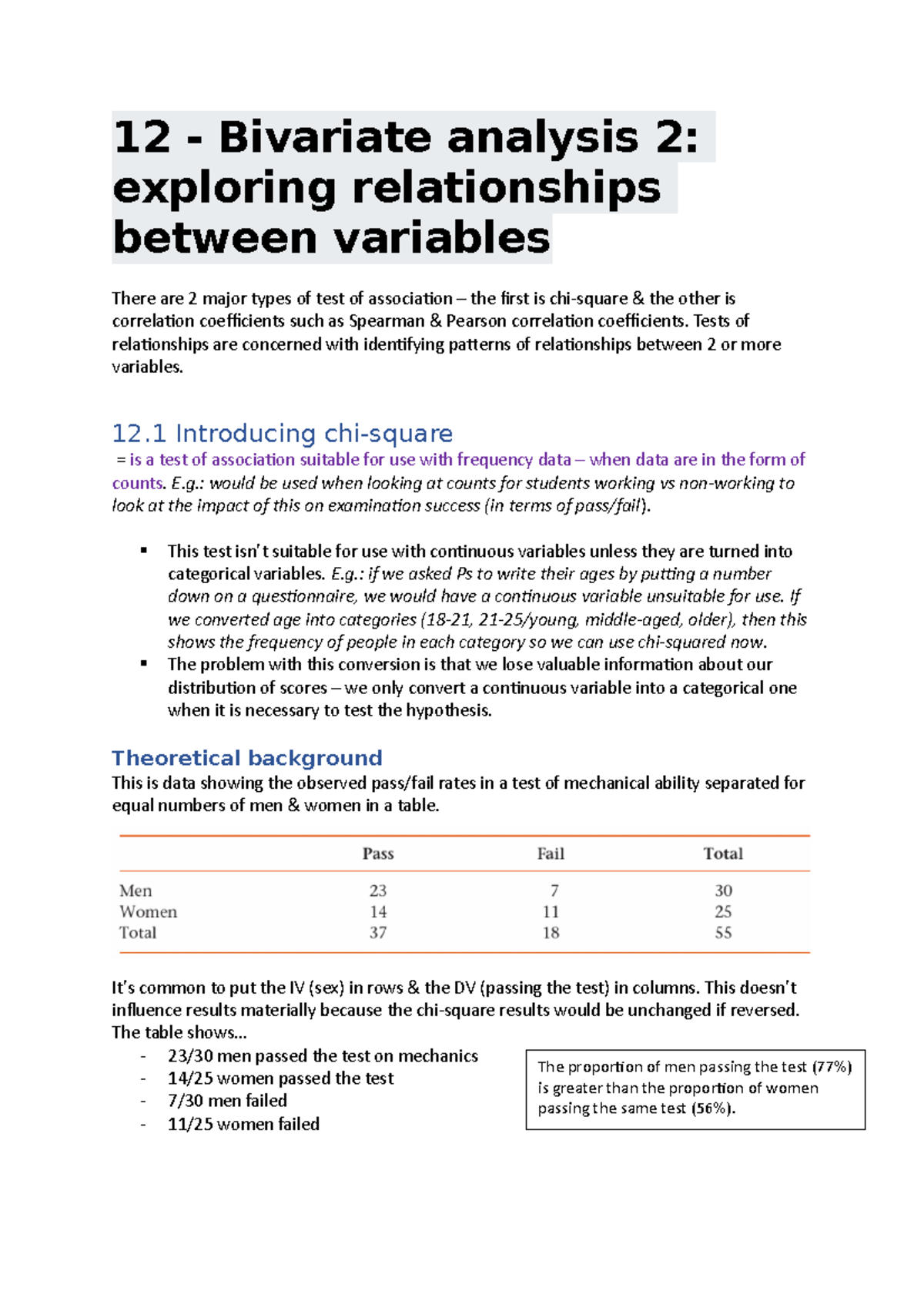 12 Bivariate Analysis 2 - 12 - Bivariate Analysis 2: Exploring ...