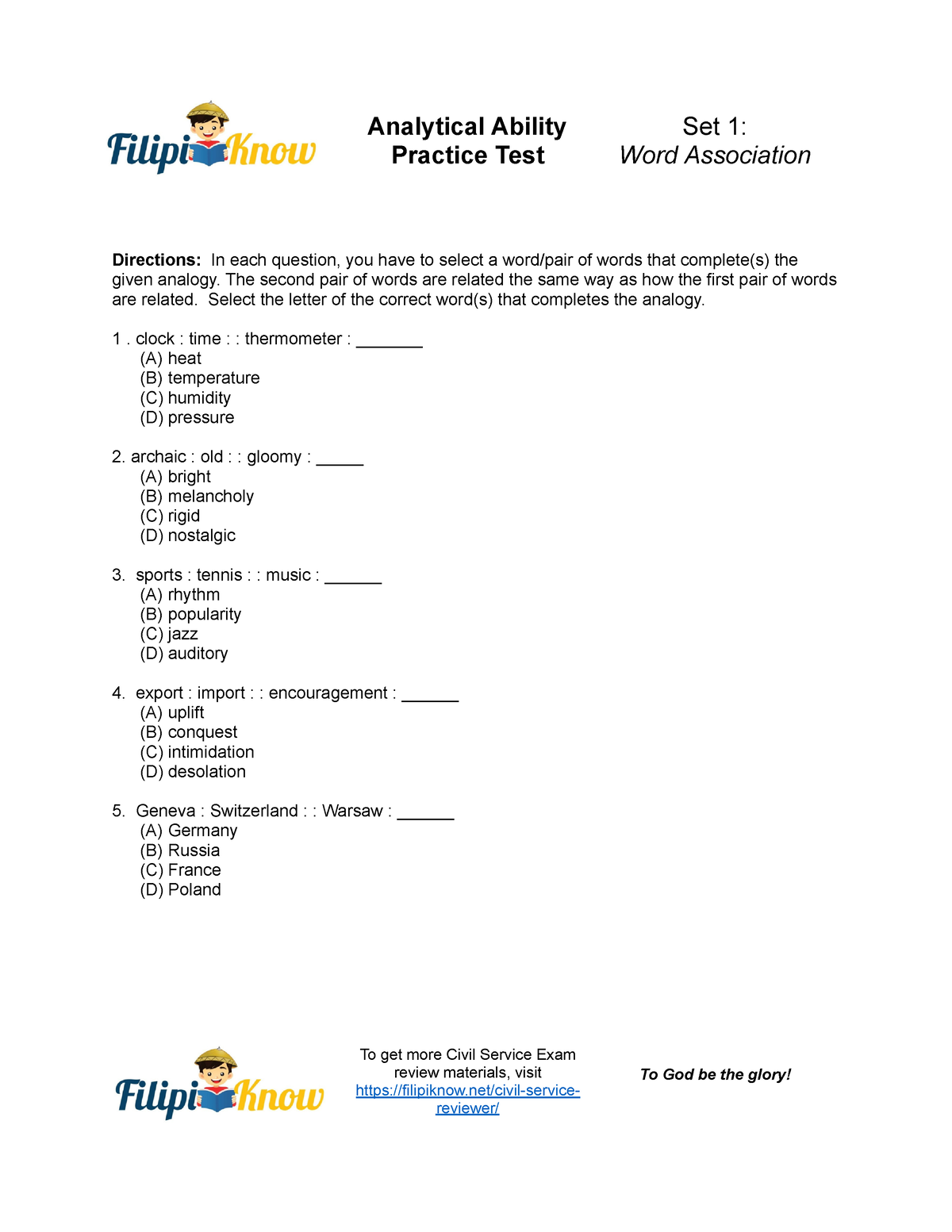 analytical-ability-practice-test-set-1-practice-test-word-association