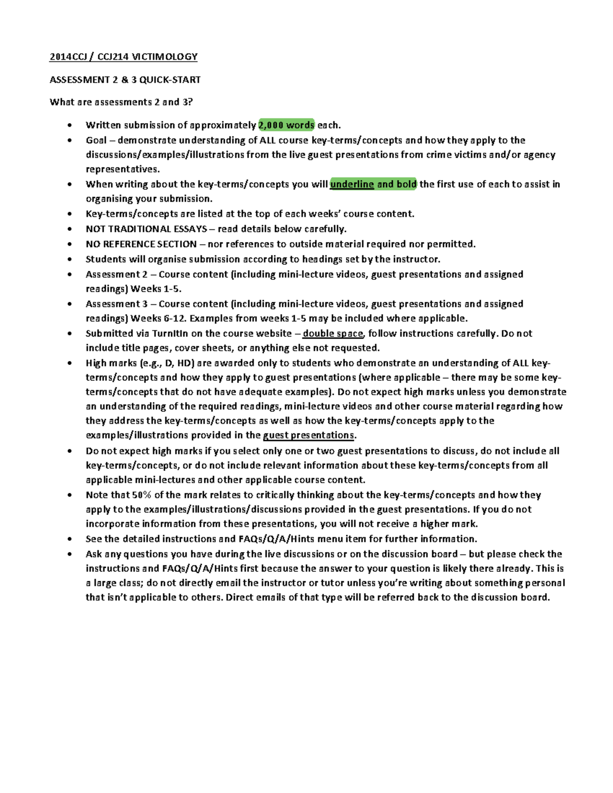 Assessment 2 Victimology Guide Sheet Assessment 2 Victimology Guide ...