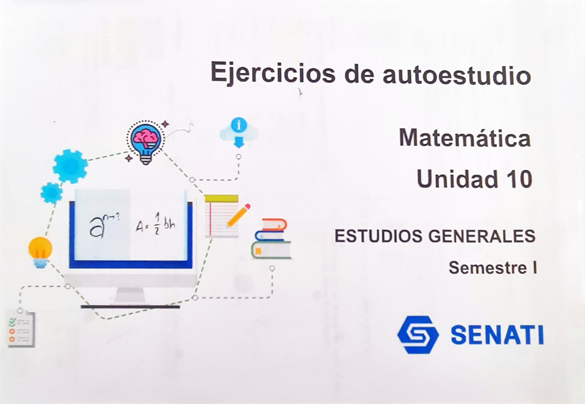 Ejercicios De Autoestudio U 10- Emily Leiva Saavedra - Matematica ...