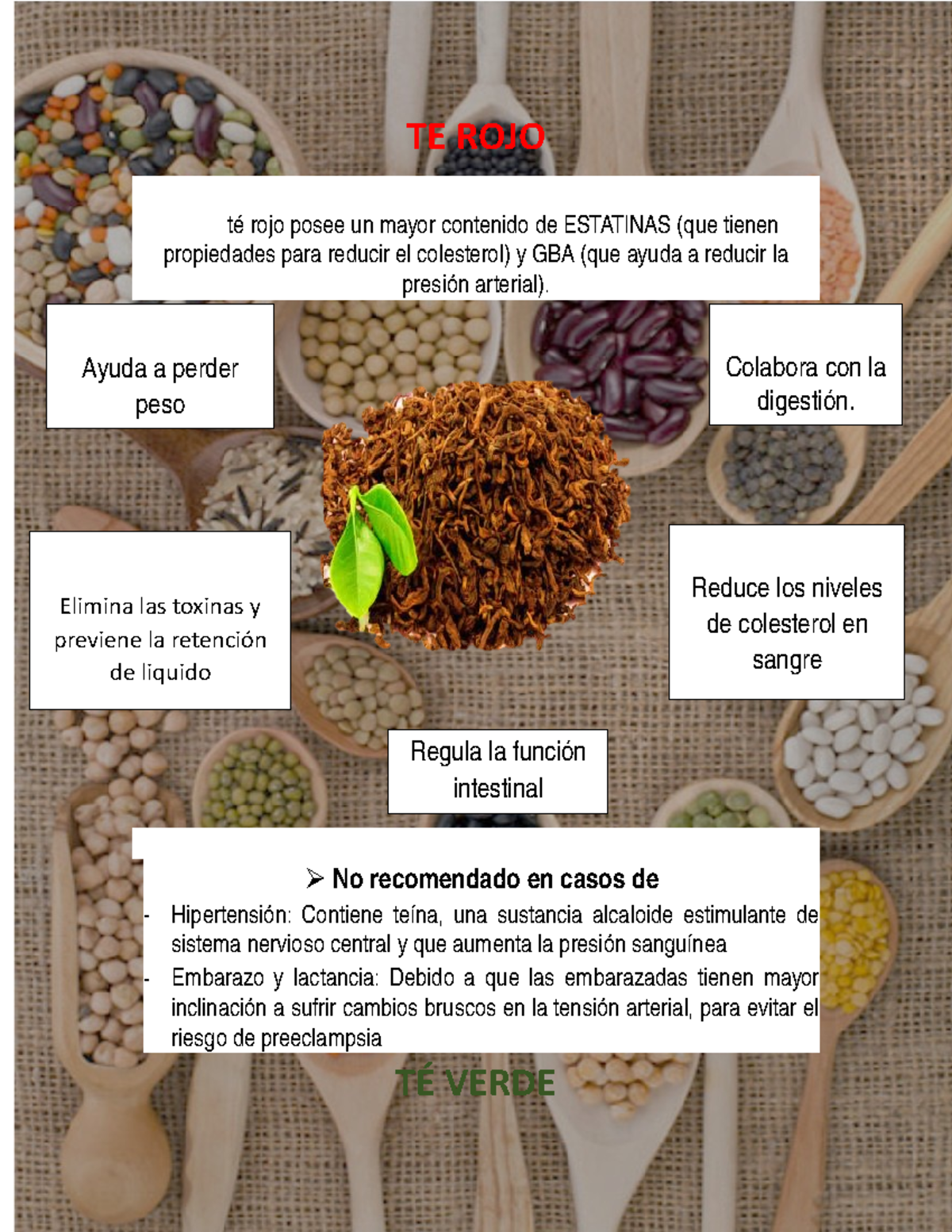 Té rooibos hipertensión arterial