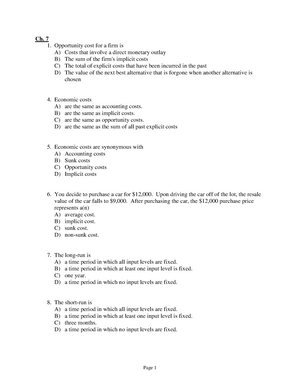 Tutorial 4 Solutions - EC202: Intermediate Microeconomics Semester 2 ...