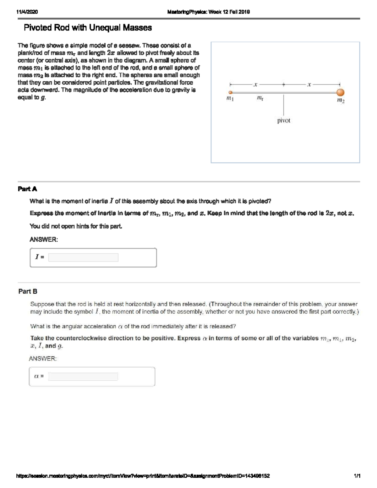 mastering physics chapter 5 homework answers