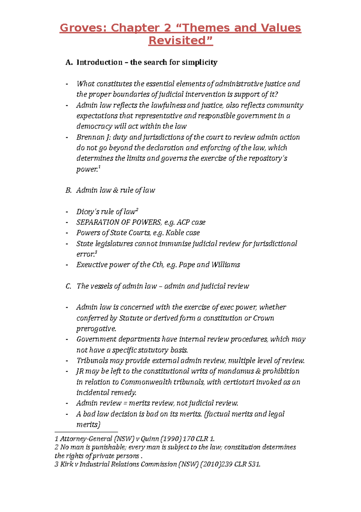 Groves: Chapter 2: Themes and Values Revisited - Groves: Chapter 2 ...
