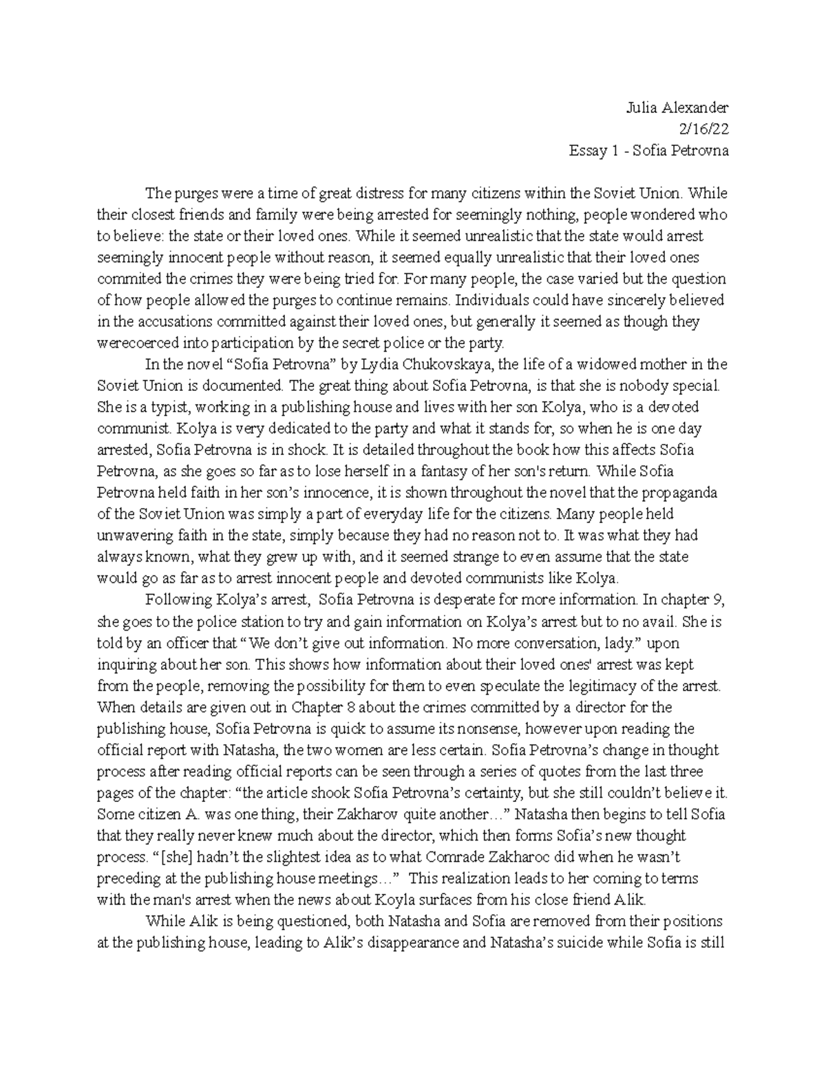 russia essay in english