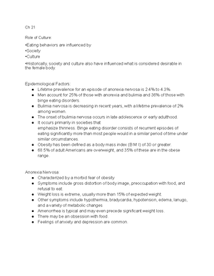 Bonus chapter 1 notes - Bonus chapter 1 Personality : combination of ...