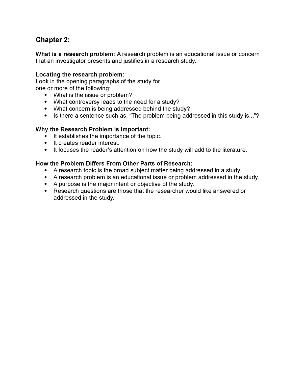 What Are The Parts Of Chapter 2 In Research Paper - Design Talk