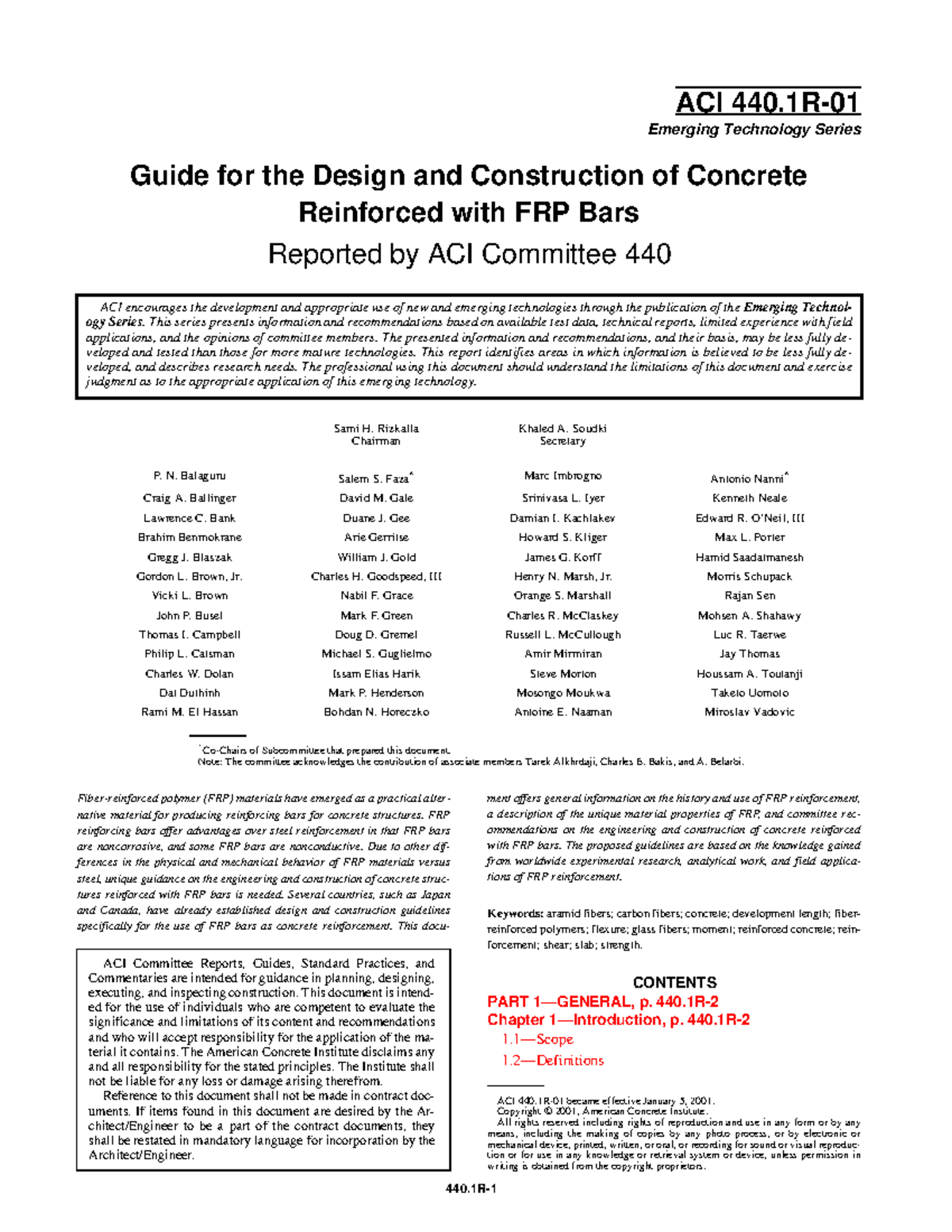 ACI 440.1R-01 Guide for the Design and Construction of Concrete - ACI ...