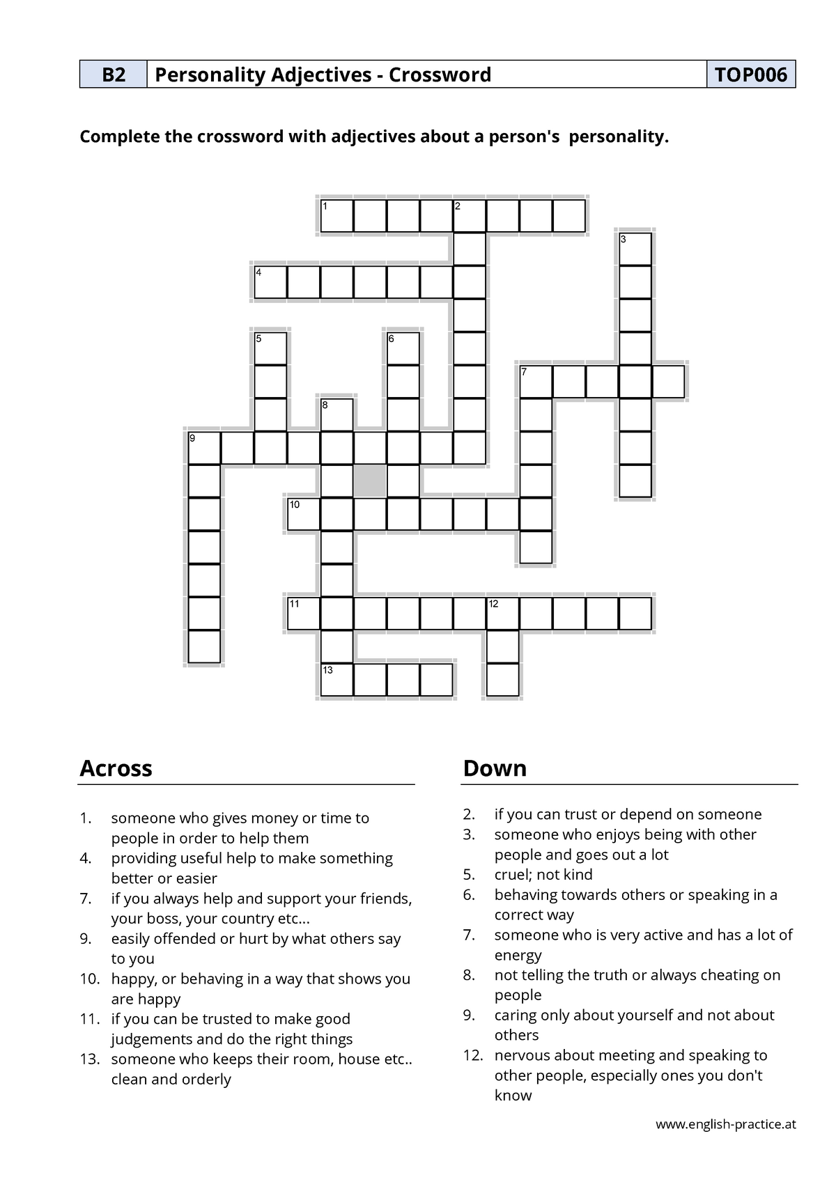 top006-personality-adjectives-crossword-english-practice-b2