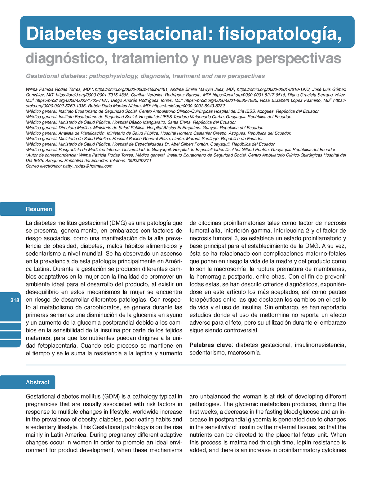 diabetes gestacional tesis pdf