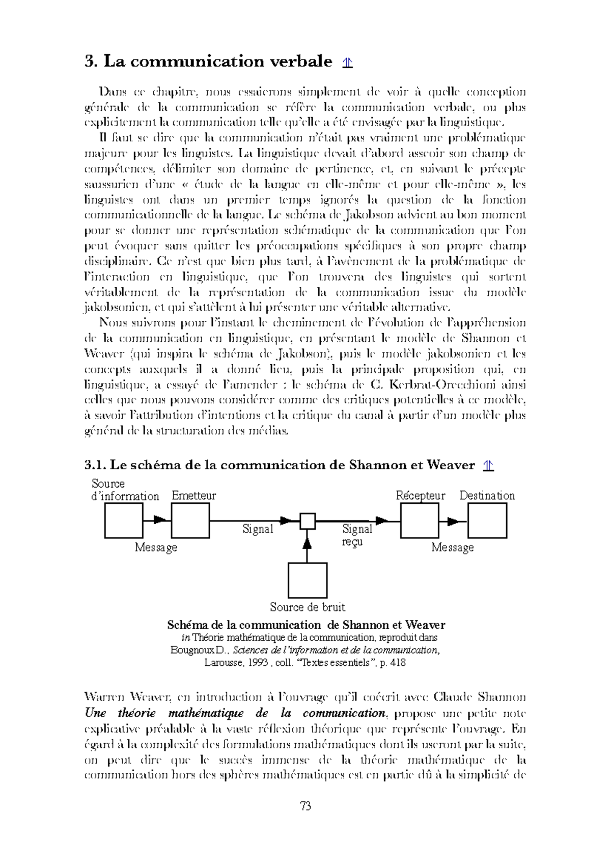 Communication Verbale La Communication Verbale Dans Ce Chapitre Nous Essaierons