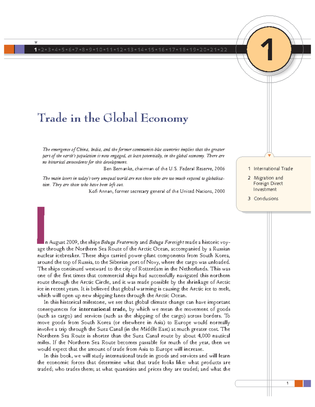 FT Ch1 - ....m - I Trade in the Global Economy The emergence of China ...