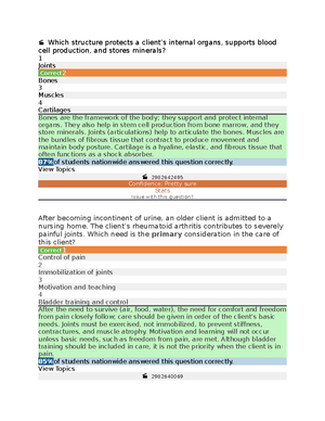 Exam 4 Study Guide - Exam 4 Study Guide Notes for exams next week ...